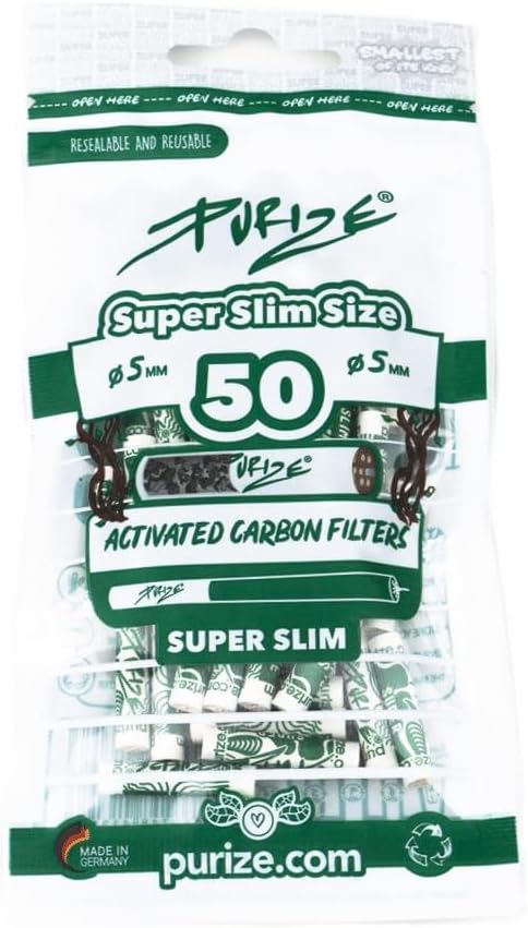 50 PURIZE Super Slim Size - Individual Packets