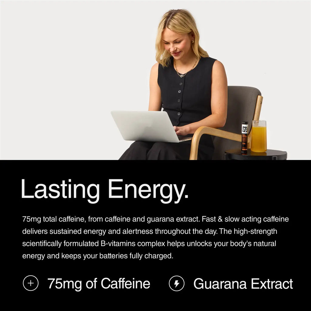 Phizz 20 Tablet 3-in-1 Effervescent - Daily Energy Orange